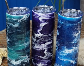 Ocean Waves Tumbler