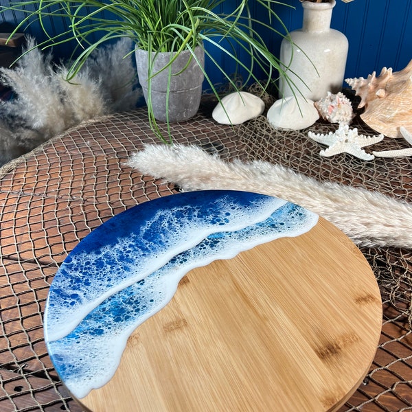 Ocean Waves Lazy Susan