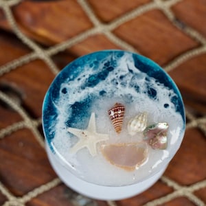 Ocean Waves Sea Scape Pop Socket