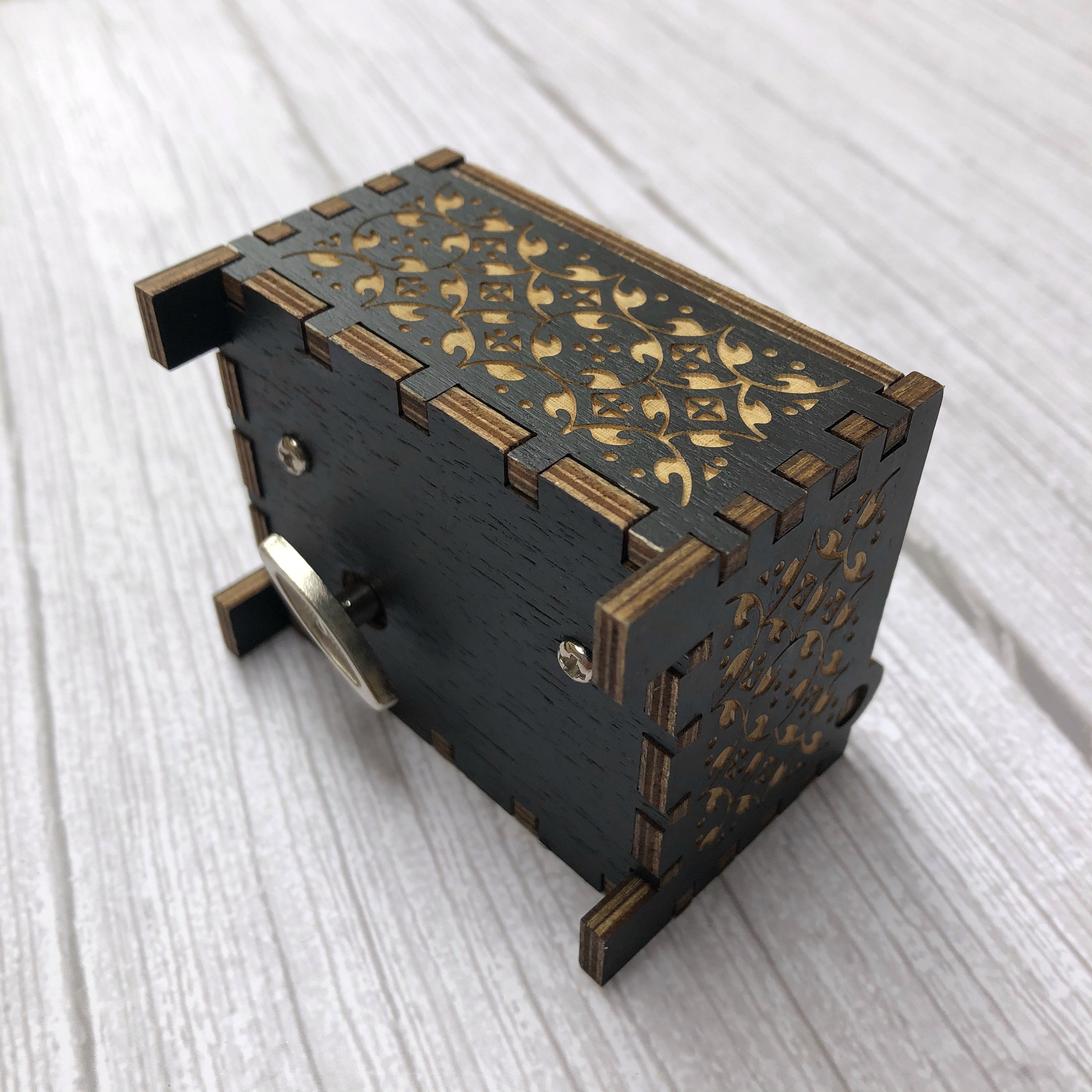 Howl's Moving Castle music box. Merry Go Round Life tune Etsy