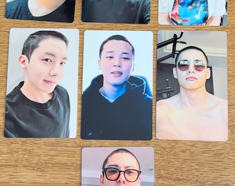 BTS Photocards Bald Edition