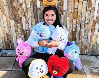 Bt21 Crochet Pattern Bundle