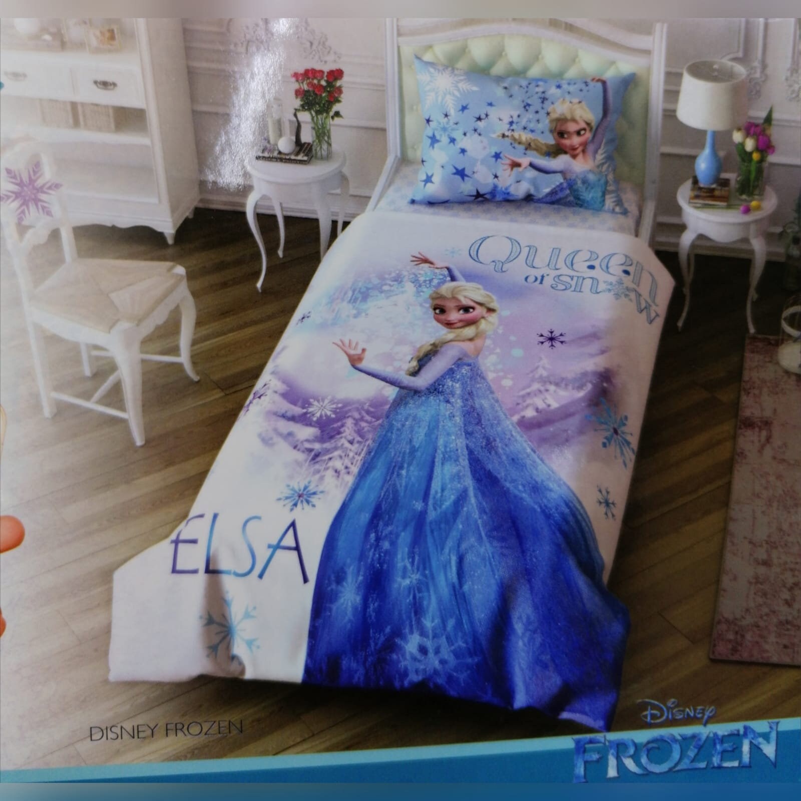 Disney Frozen Elsa Single Quilt Cover Set Duvet Cover Set Etsy