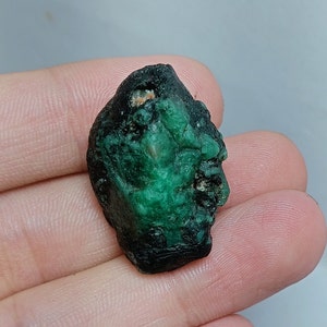 Big Emerald Rough, Natural Zambian Emerald Rough Stone, Raw Emerald, Rare Emerald, Top Quality Rough, Antique Emerald, Rough For Pendant.