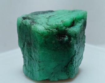Big Colombian Emerald Rough, Emerald Stick For Gift, Size 25x23mm.