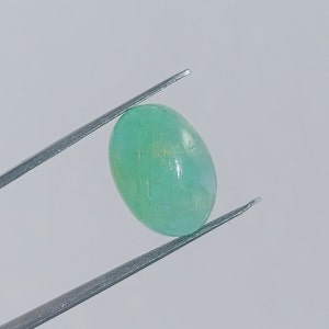 Big Colombian Emerald, Oval Shape Cabochon, Genuine Emerald Gemstone, Emerald Loose Gem, Emerald Oval, Natural Emerald Gemstone.