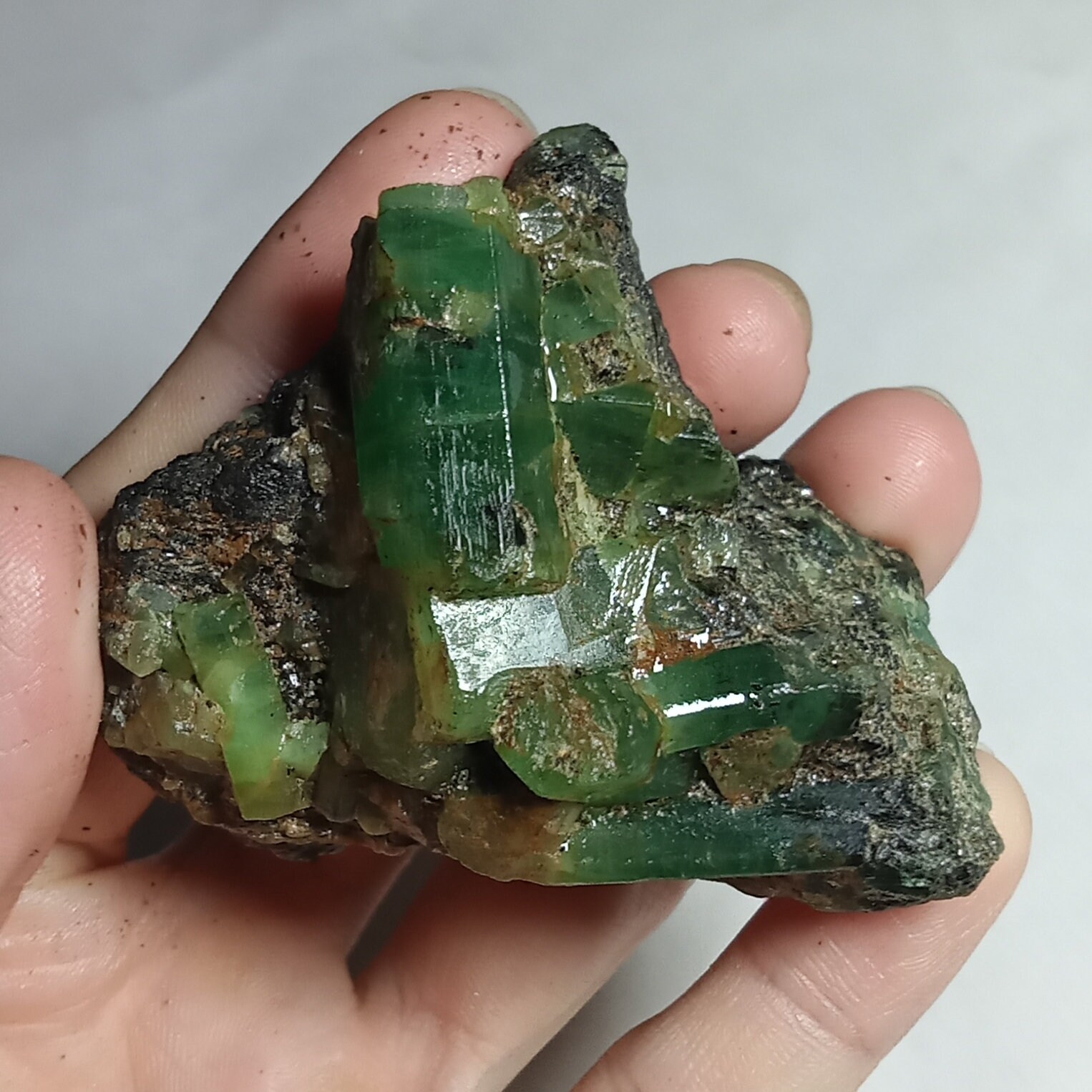 577 Carat Big Emerald Rough Stone / Natural Zambian Emerald Etsy
