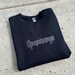 embroidered goosebumps sweatshirt / crewneck / hoodie / halloween 