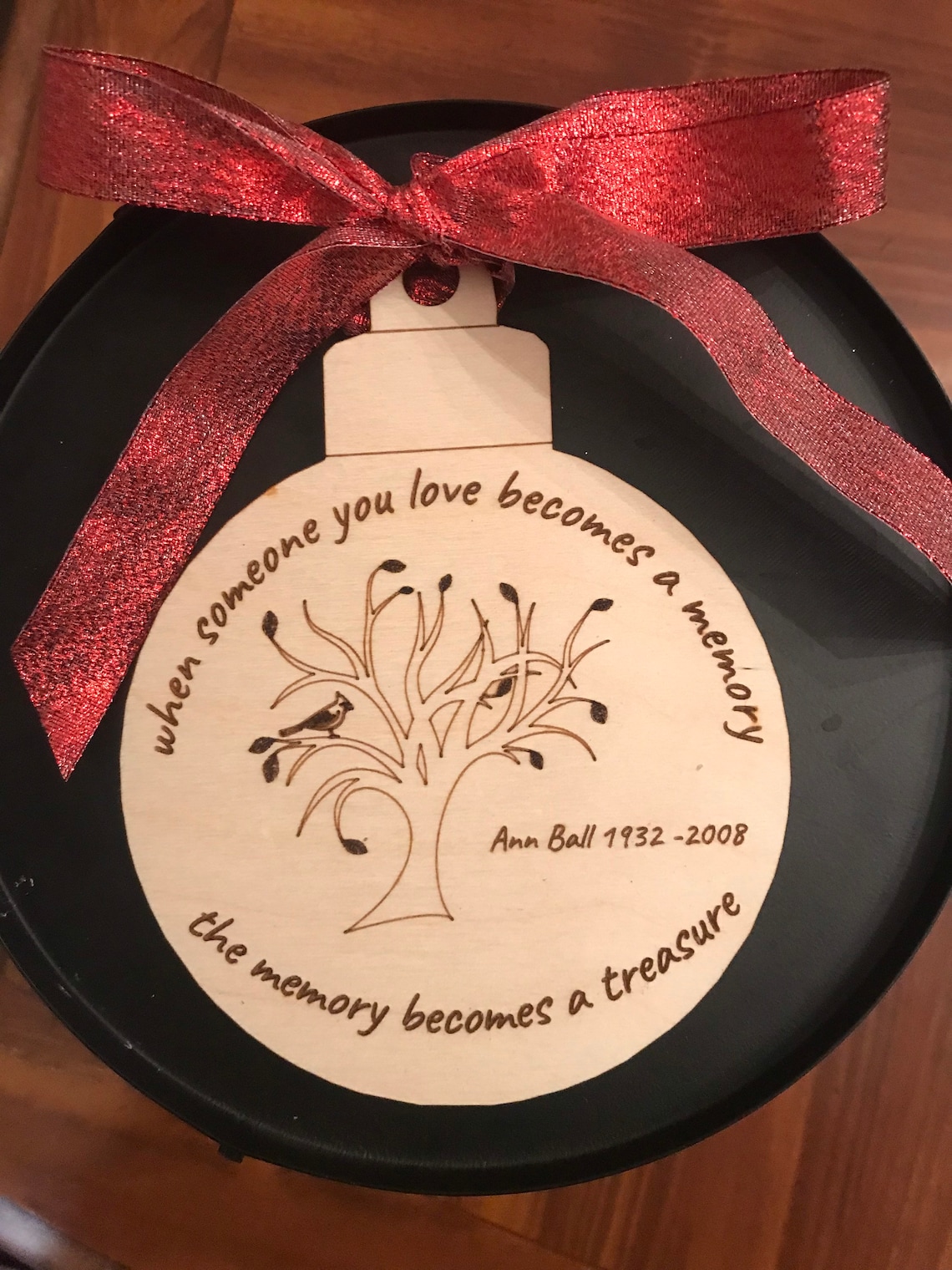 Ornament for a Loved One Who Passed Away. Etsy