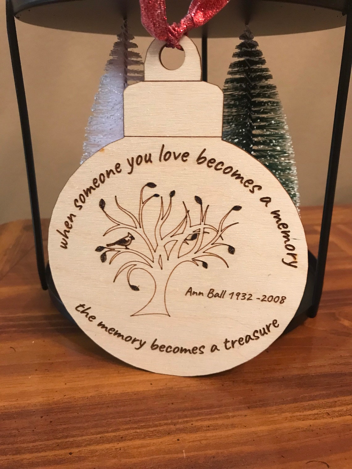 Ornament for a Loved One Who Passed Away. Etsy