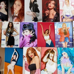 Kpop Hyuna fanmade photocards, kpop photocards, Hyuna photocards
