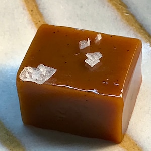 Honey Caramel – Vanilla Maldon, Gourmet candy, Organic snacks, Gift for Sweet Tooth