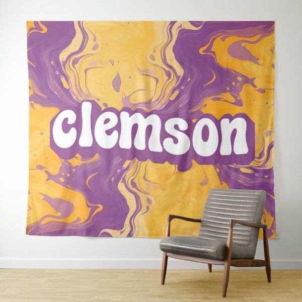 College Tapestry Etsy
