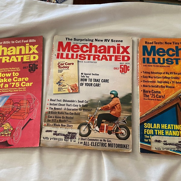 Mechanix Illustrated - Etsy