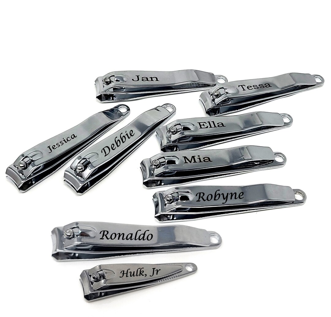 Customized Nail Clippers, Stainless Steel Nail Cutter Personalized Gift