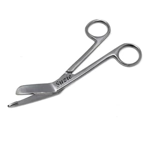Personalized Left-Handed Vet Tech Week Gift Nurse Bandage Scissors 5.5" for Left Handers Lefty Coworkers Staff, Stainless Steel
