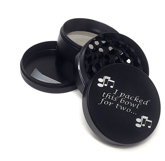 Personalized Grinder 4 Layers Herb Grinder Laser Engraved 5 Etsy