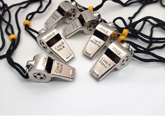 Drill Team Coach | Coach Whistle | Coach Gift | Gift for Coach | Coach Appreciation | Personalized Whistle | Engraved Whistle | Mens Gifts