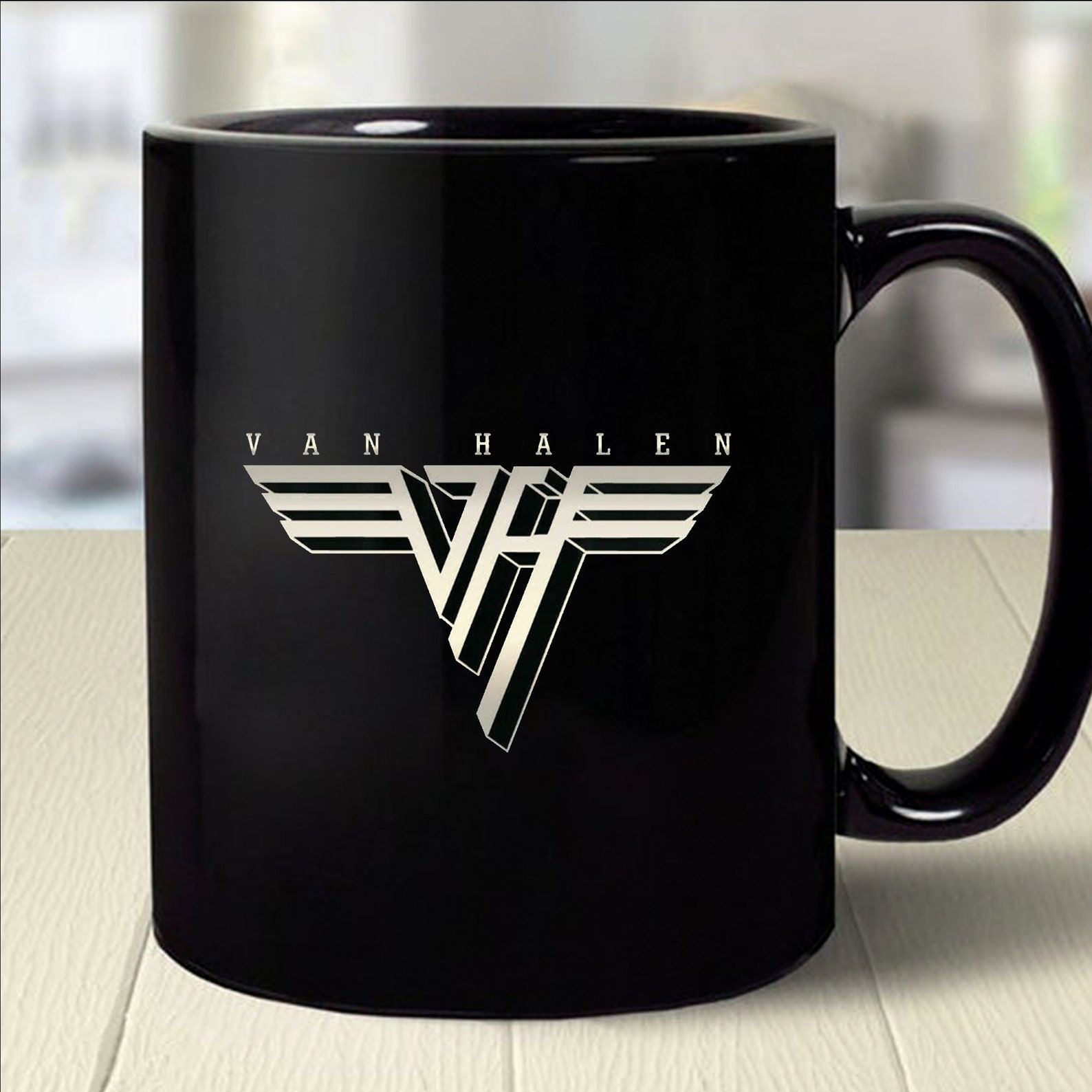 Van halen mug van halen gift coffee mug printed both side | Etsy
