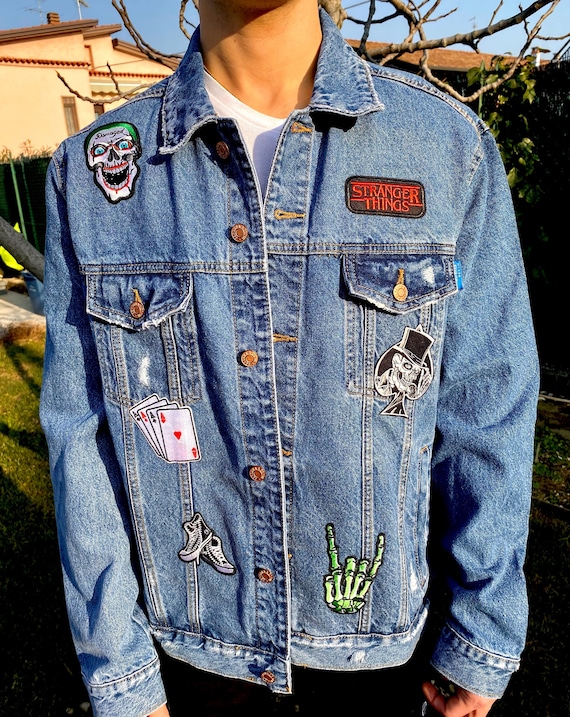 MAD PUNKS アームカバー付きトップスドクロ ダメージ パッチ y2k MAD PUNKS アームカバー付きトップスドクロ ダメージ パッチ y2k