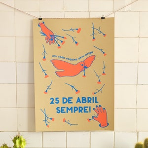 Cartel 25 de Abril Portugal