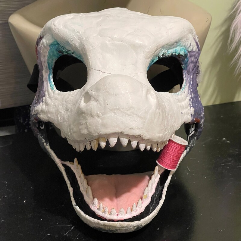 Raptor Furry Mask - Etsy UK