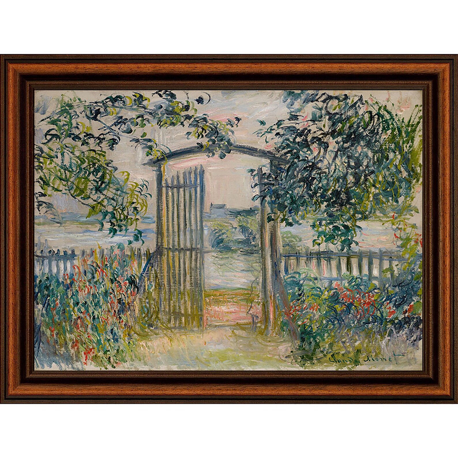 Heim und Garten Gemalt von Claude 19. Jahrhundert Etsy