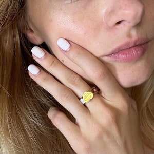 Forever Love Heart Ring Stainless 925 Silver  | Gold or Silver Ring | Birthday Gift | Woman Ring