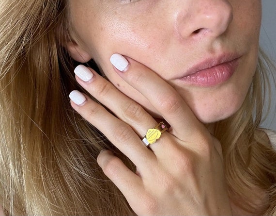 【HEYHORANG】[925silver] love forever ring リング☆送関税込 Forever Love Heart Ring Stainless 925 Silver | Gold or
