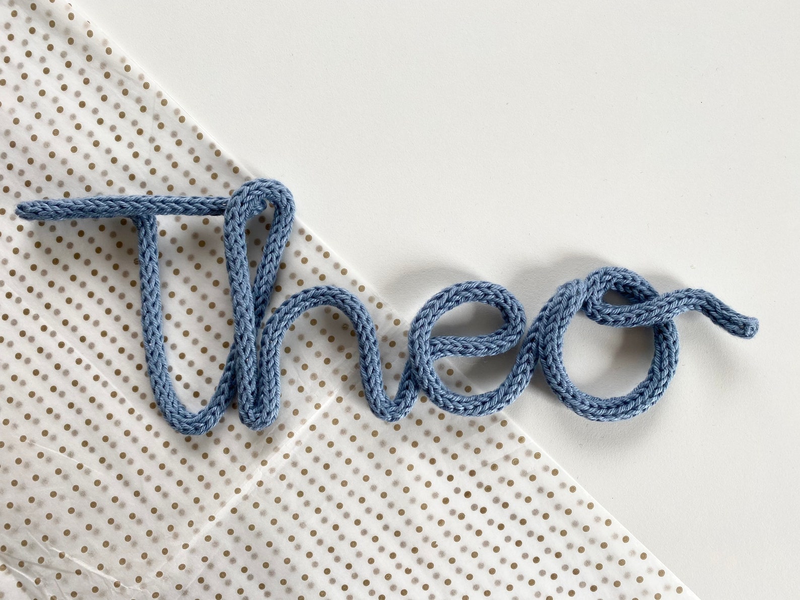 Knitted Wire Word / Name Etsy
