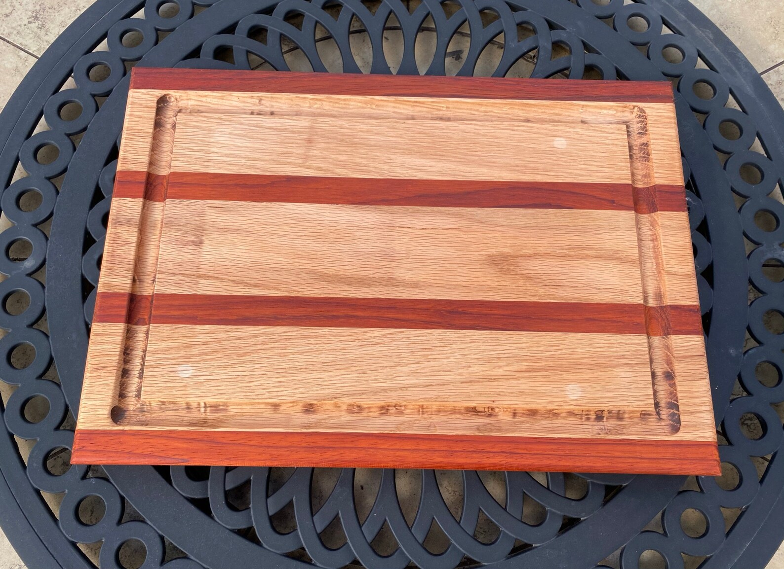 Handmade Butcher Block Cutting Board with Juice Groove Etsy