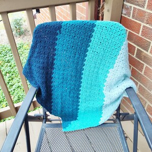 Sea to Sea Baby Blanket