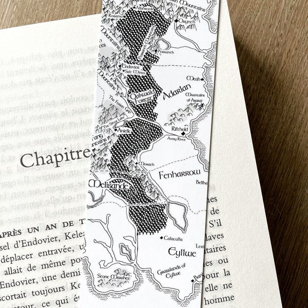 Throne of glass Map Bookmark