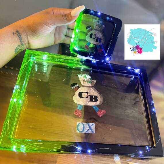 Ashtray & Rolling tray Etsy
