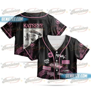 Katseye Lollapalooza 2025 Merch Large Baseball Jersey