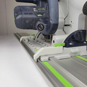 Sierra de inmersión Festool TS-75 con asistencia antivuelco delantera y trasera impresa en 3D