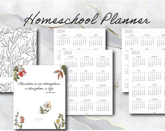 2022 | 2023 |2024 |2025 Educator/Student Planner BIBLE VERSION | 20+ Lifetime Pages | Editable + Printable | Digital PDF | Instant Download