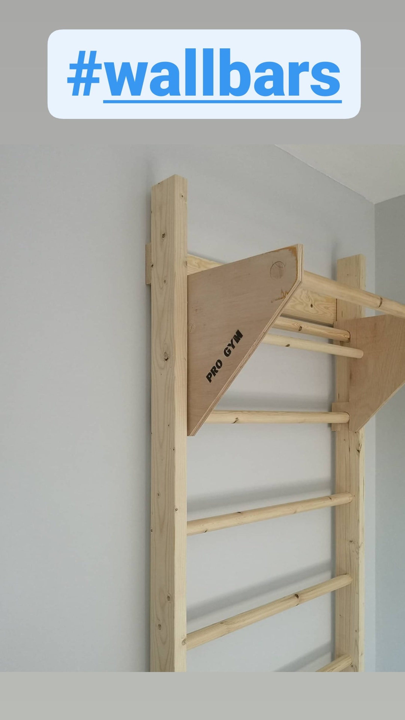 Wall bars Swedish Ladder including chin bar | Etsy
