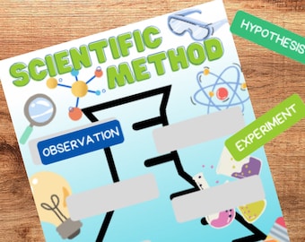 Scientific Method Game Cutout Printable Download Homeschool PDF