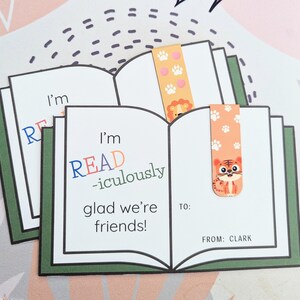 Lesezeichen Lesezeichen Valentines für Schulklasse Valentines Zum Herunterladen Drucken und Füllen Einzigartig Einfach