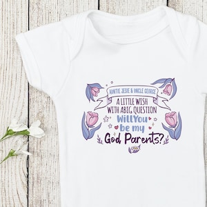 Be my Godparent vest / Godparent proposal
