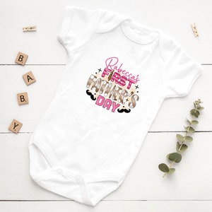 My First Father&#39;s Day bodysuit, First Father&#39;s day baby T-shirt, Baby Grow for First Fathers day, First Father&#39;s day Gift,