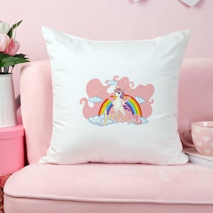 Personalisierte Einhorn Stoff Wimpel ~ Name Geschenk/Einhorn Thema Schlafzimmer/pink Personalisierte Einhorn Stoff Wimpel ~ Name Geschenk/Einhorn Thema Schlafzimmer/pink