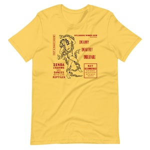 Zenda the Snake Charmer Unisex T-Shirt