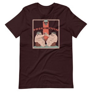 T-shirt Unisex prohibition vintage