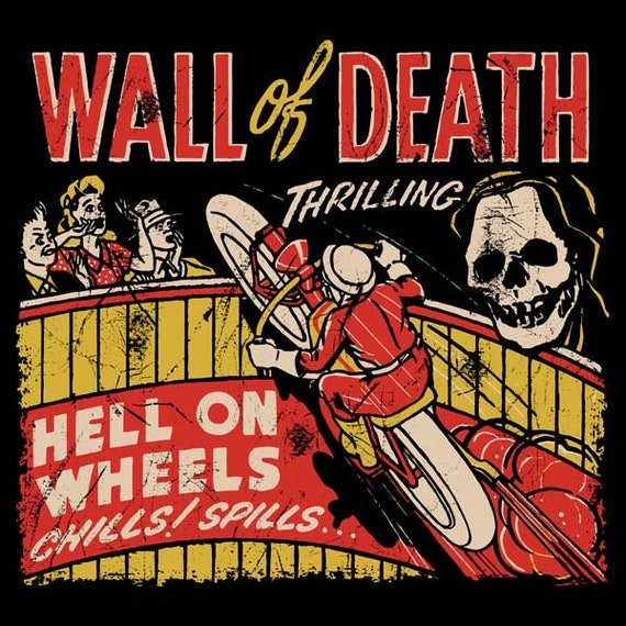 Wall of Death Unisex T-shirt - Etsy