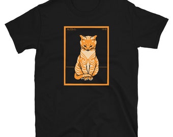 Sitting Cat (1918) door Julie de Graag Unisex T-Shirt