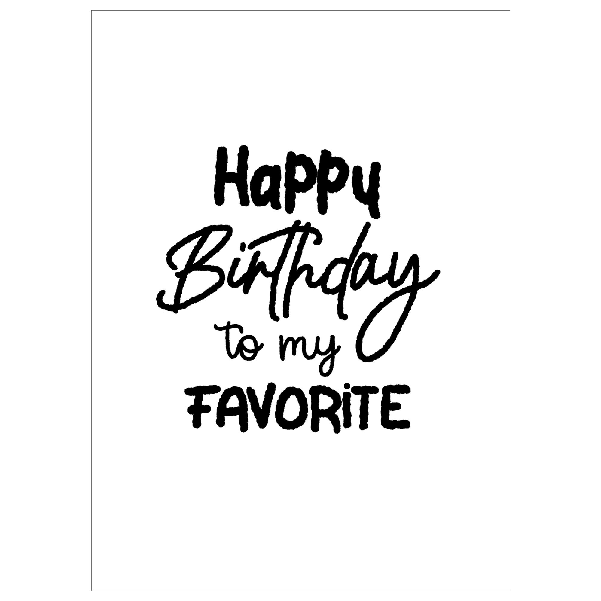 Postkarte Karte Geburtstag Schwarz Weiß Etsy