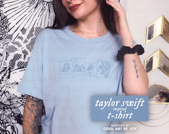 1989 TV Polaroids | Taylor Swift Inspired T-Shirt, Taylor's Version, Swiftie, The Eras Tour