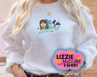 Sing To Me, Paolo Crewneck Sweatshirt | Lizzie McGuire Inspired Crewneck Sweatshirt, Throwback, Early 2000s